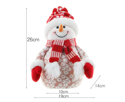 Xmas Snowman Ornament Shopping Mall-Red V1263-JX-561