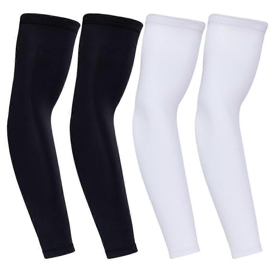 2 Pairs Breathable Sports Arm Sleeves Sun Protection for Girls V1263-JX-5626