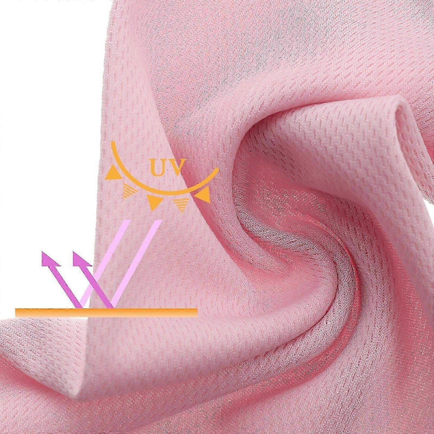 1 Pair Cycling Arm Sleeves Cooling Skin-Friendly Sports Covers V1263-JX-5636