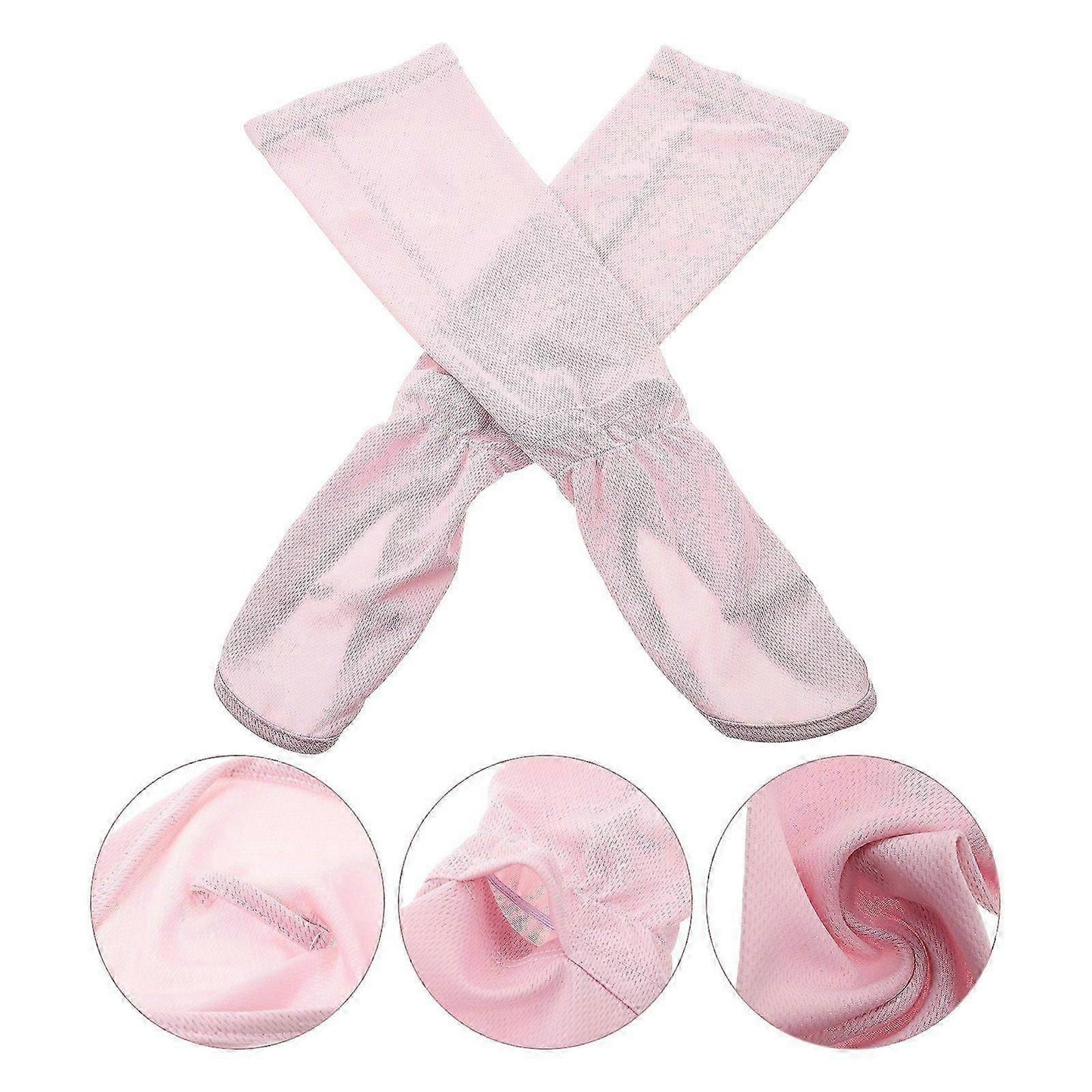 1 Pair Cycling Arm Sleeves Cooling Skin-Friendly Sports Covers V1263-JX-5636