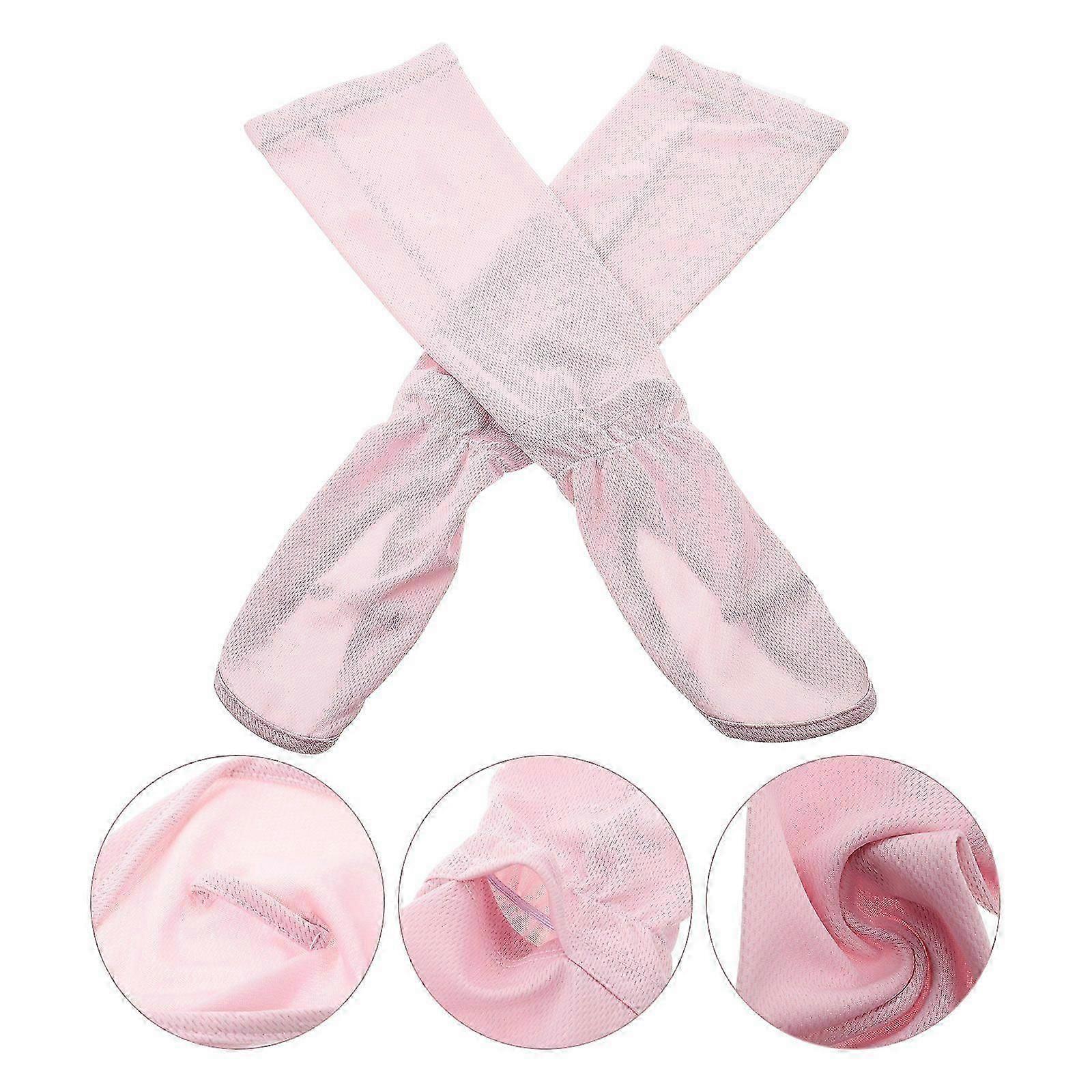 1 Pair Cycling Arm Sleeves Cooling Skin-Friendly Sports Covers V1263-JX-5636