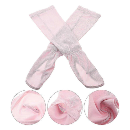 1 Pair Cycling Arm Sleeves Cooling Skin-Friendly Sports Covers V1263-JX-5636