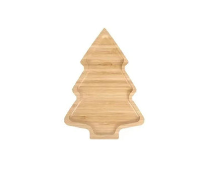 Xmas Tree Wooden Tray for Christmas Tree V1263-JX-564