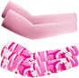 2 Pairs Cooling Arm Sleeves Anti-UV Cycling Driving Sports Use V1263-JX-5641