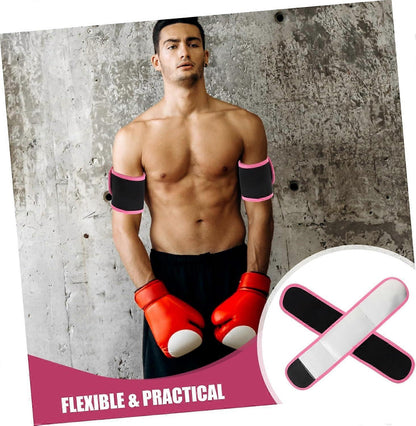 1 Pair Thin Arm Sleeves Boxing Weight Lifting Oxford Cloth V1263-JX-5651