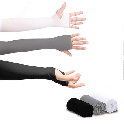 3 Pairs UV Protection Arm Sleeves for Men & Women Sun Shield V1263-JX-5652