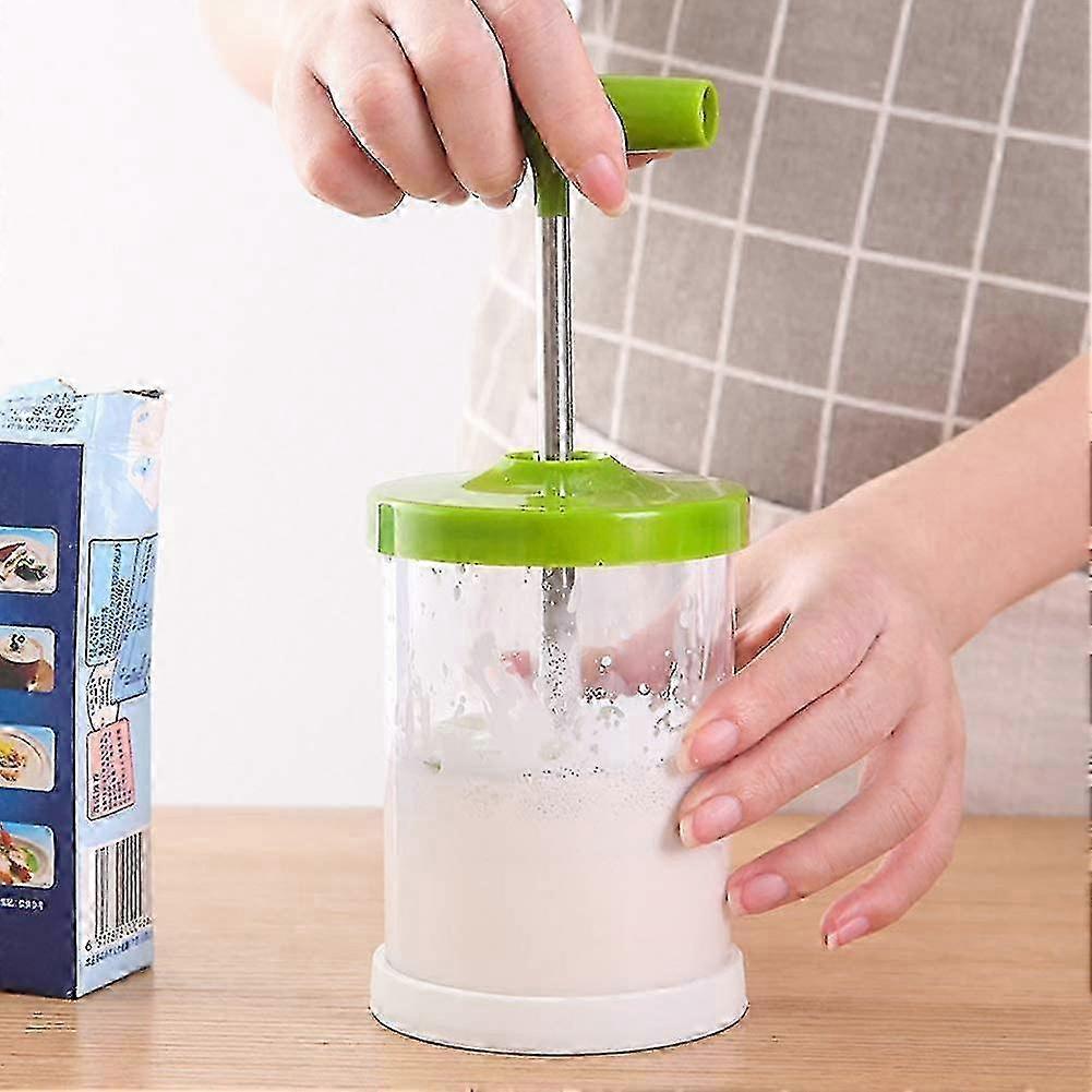 Manual Whipped Cream Dispenser 450ml Professional Cream Whipper with Lid V1263-JX-5655