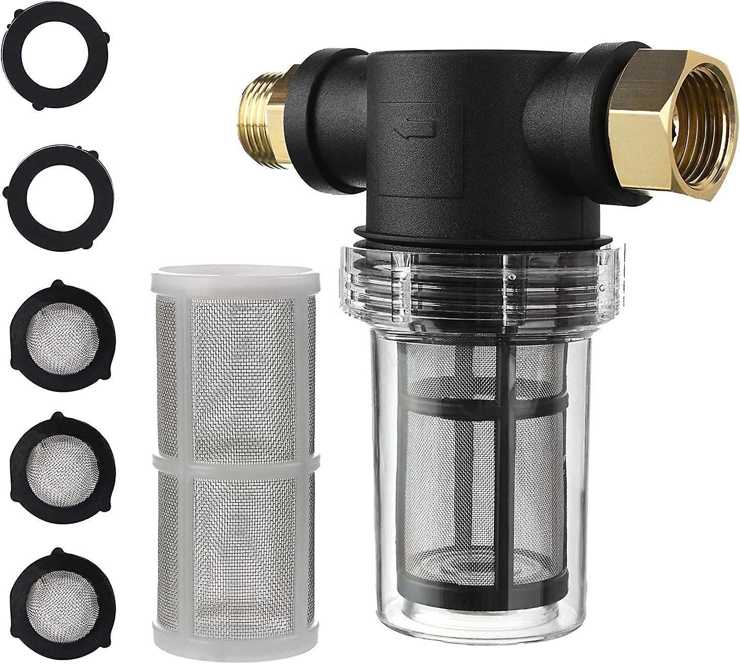 40 Mesh Water Filter Bowl Integrated Clear Screen for Garden Pressure Washer V1263-JX-5658
