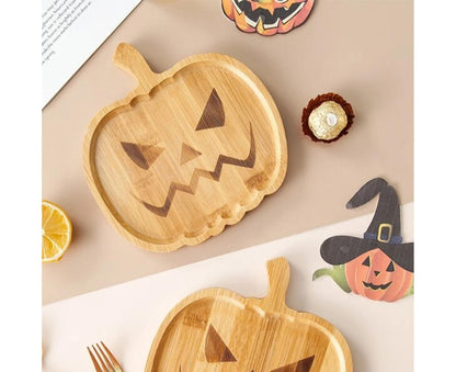 Halloween Pumpkin Storage Plate Home Decor V1263-JX-566