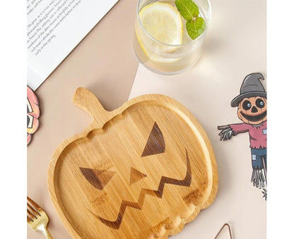 Halloween Pumpkin Storage Plate Home Decor V1263-JX-566