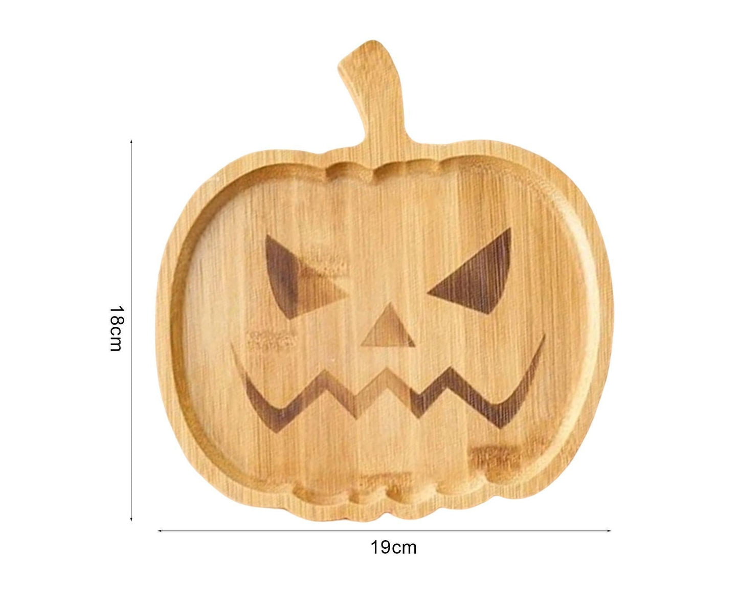 Halloween Pumpkin Storage Plate Home Decor V1263-JX-566