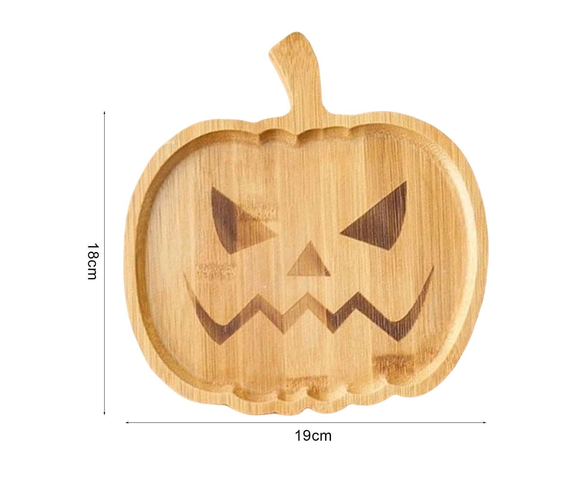Halloween Pumpkin Storage Plate Home Decor V1263-JX-566