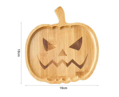 Halloween Pumpkin Storage Plate Home Decor V1263-JX-566