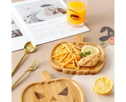 Halloween Pumpkin Storage Plate Home Decor V1263-JX-566