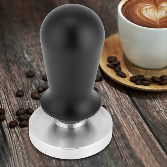 58mm Stainless Steel Flat Base Coffee Tamper for Espresso Barista Tool V1263-JX-5662