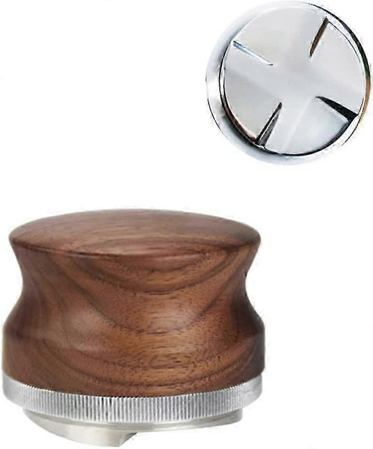 58.35mm Espresso Coffee Distributor Tamper with Four Inclined Slopes Base V1263-JX-5664