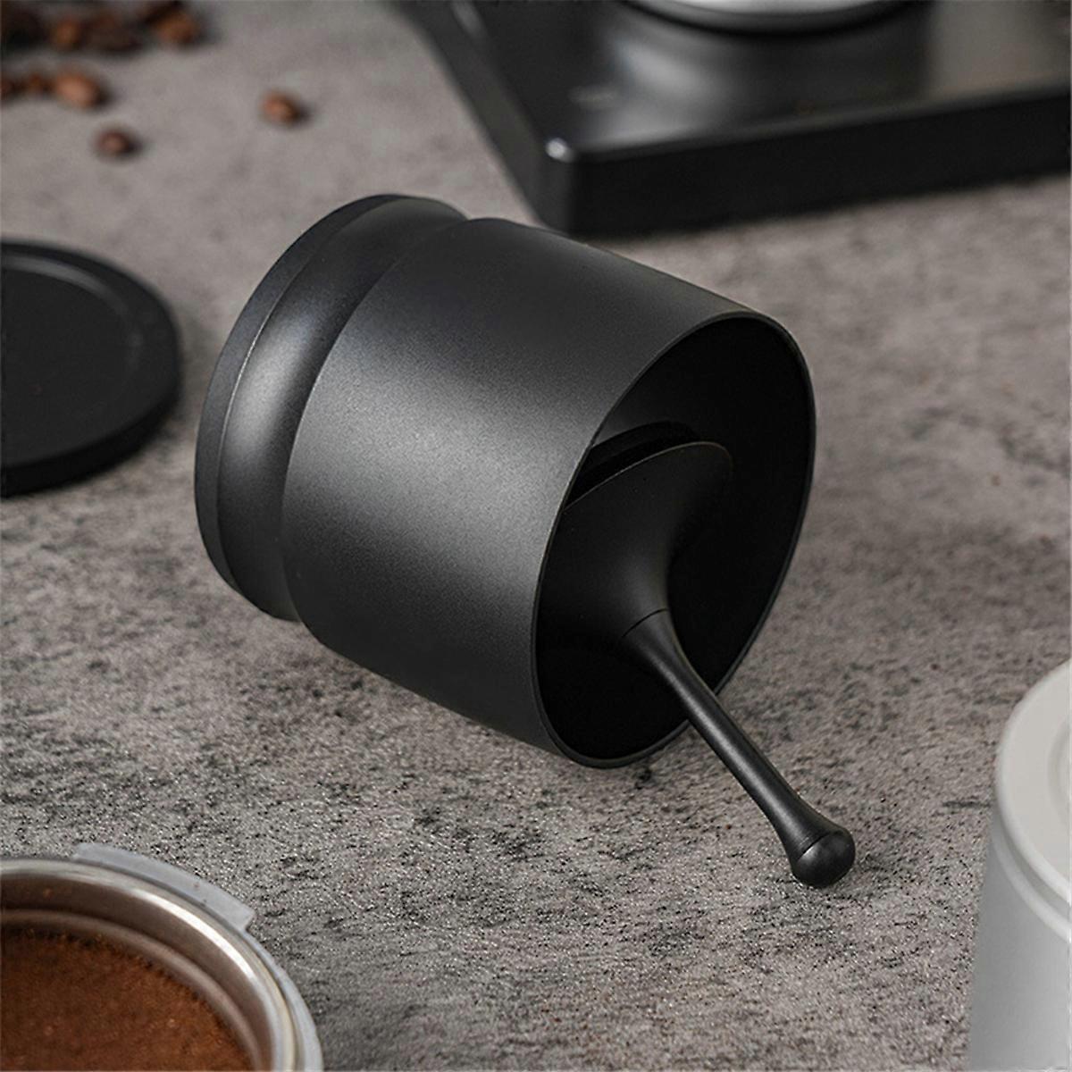 58mm Coffee Dosing Cup Aluminum Alloy Espresso Funnel Silver Barista Tool V1263-JX-5666