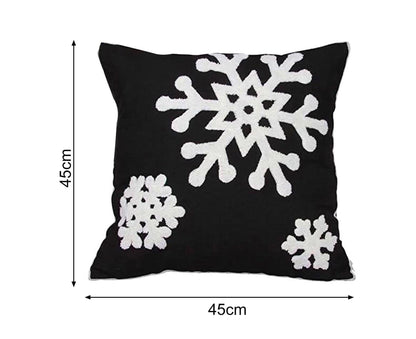 Xmas Throw Pillows Case for Living Room-Black V1263-JX-567