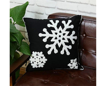 Xmas Throw Pillows Case for Living Room-Black V1263-JX-567