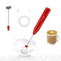 USB Rechargeable Handheld Milk Frother 2-in-1 Whisk Coffee Foam Maker V1263-JX-5684
