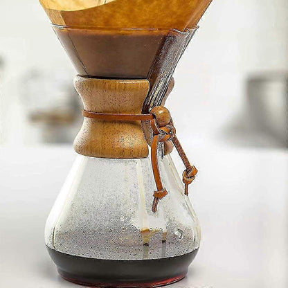 400ml Pour Over Glass Coffee Maker Classic Brew Set with Elegant Packaging V1263-JX-5685