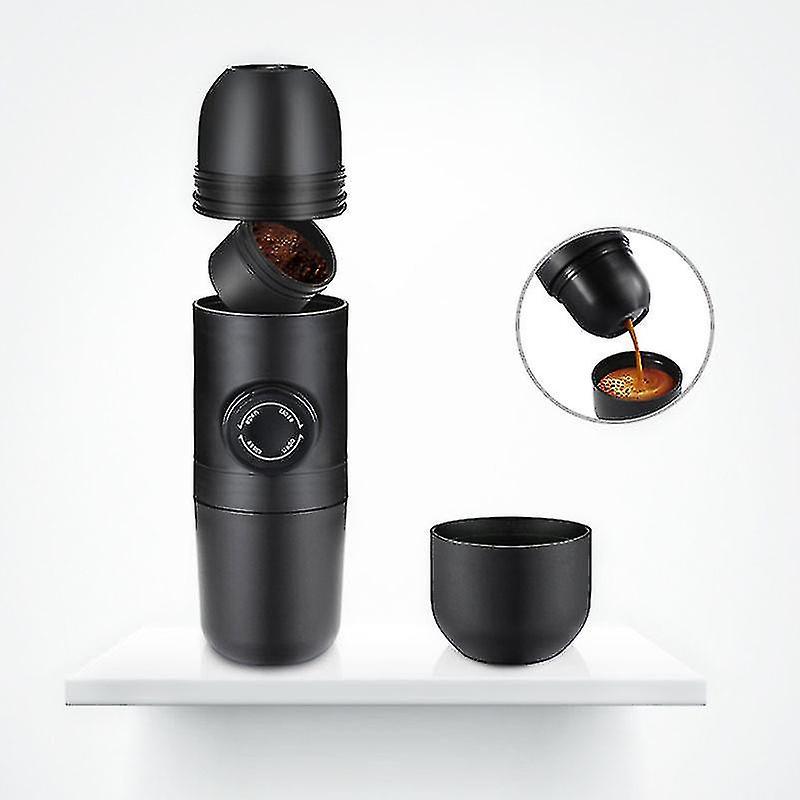 Portable Manual Coffee Maker 70ml Mini Ground Espresso Coffee Maker V1263-JX-5691