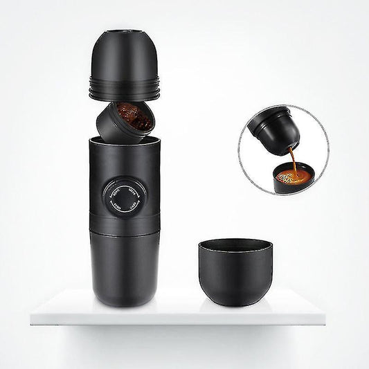 Portable Manual Coffee Maker 70ml Mini Ground Espresso Coffee Maker V1263-JX-5691
