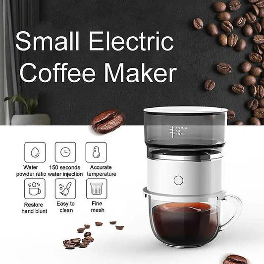 Portable Mini Pressure Coffee Maker Automatic & Manual for Car Travel Home V1263-JX-5692