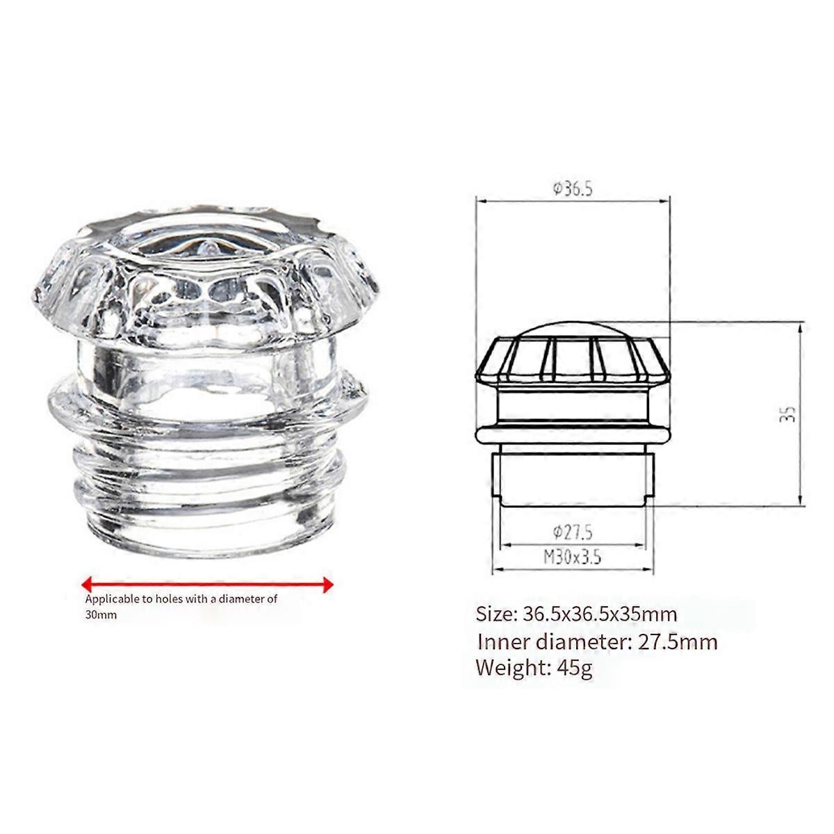 Glass Handle for Oden CS11 Coffee Maker Stainless Steel Coffee Extraction Part V1263-JX-5695