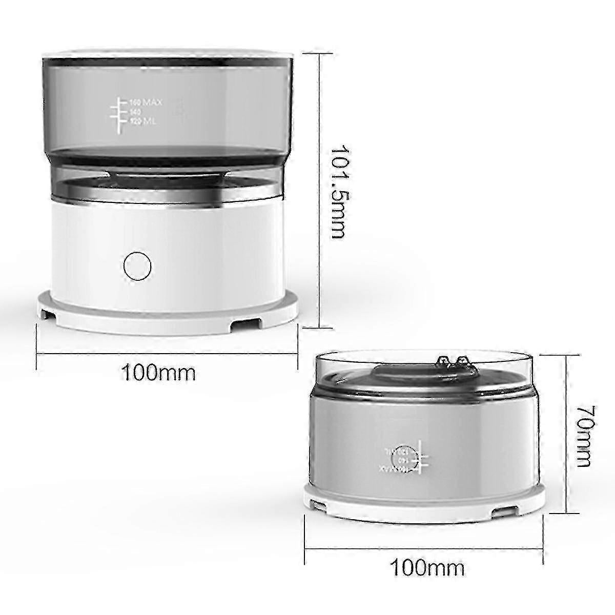 Portable Drip Coffee Maker Mini Double Filter Manual Coffee Brewing Machine V1263-JX-5697