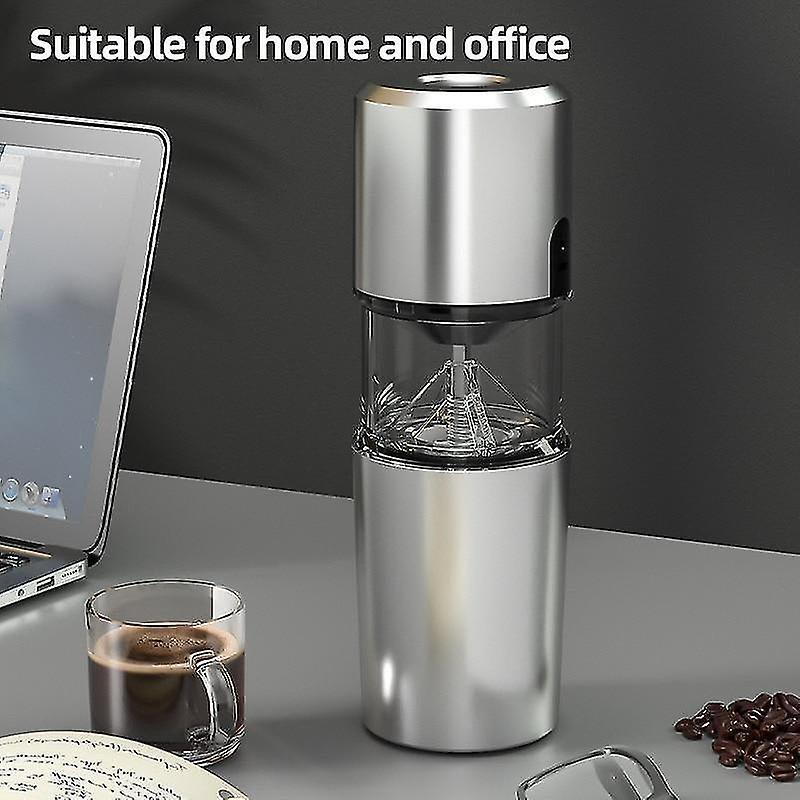 Drip Coffee Maker with Electric Coffee Bean Grinder Portable Outdoor Manual V1263-JX-5699
