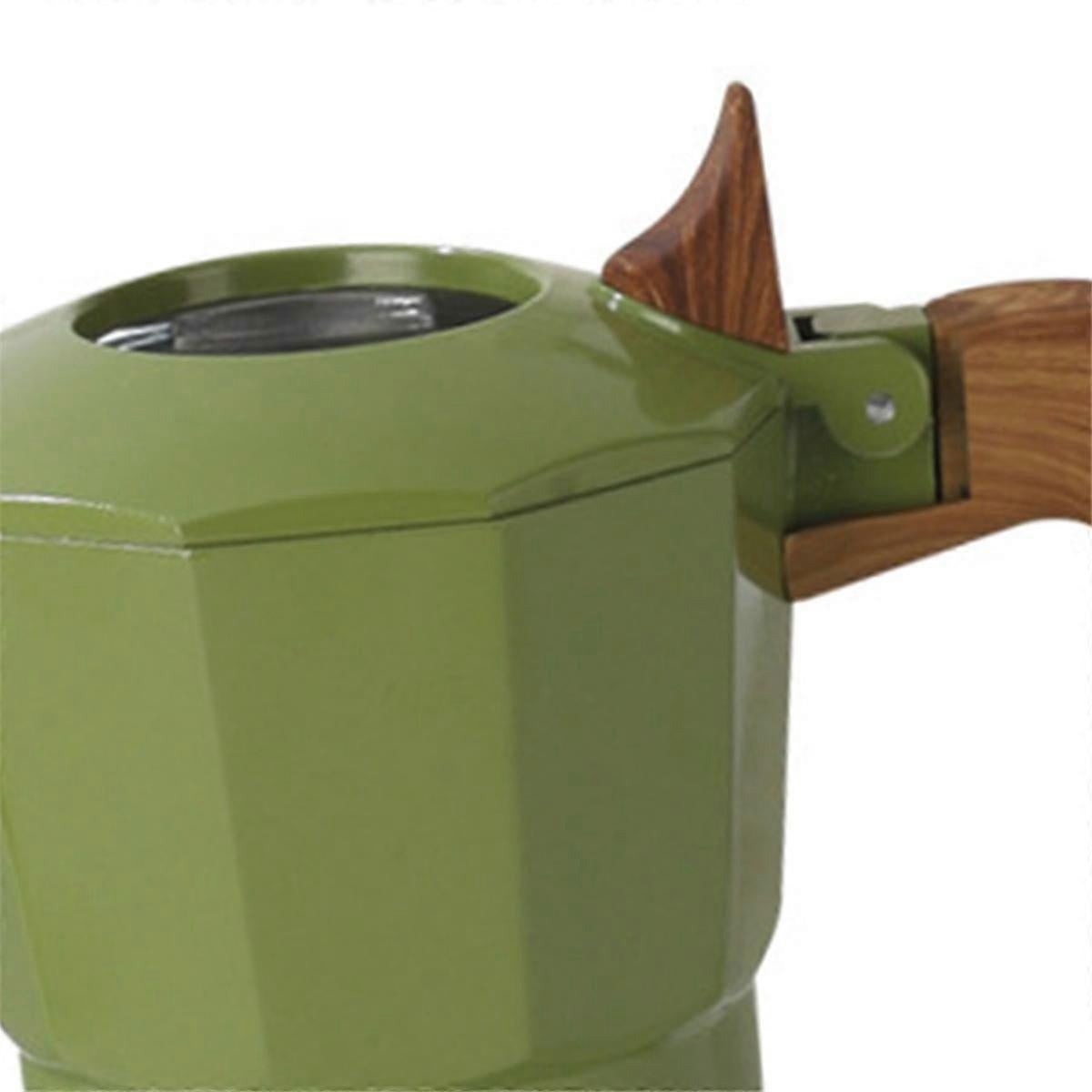 Classic Italian Moka Pot Stovetop Espresso Coffee Maker Mocha Pot Old Style V1263-JX-5702