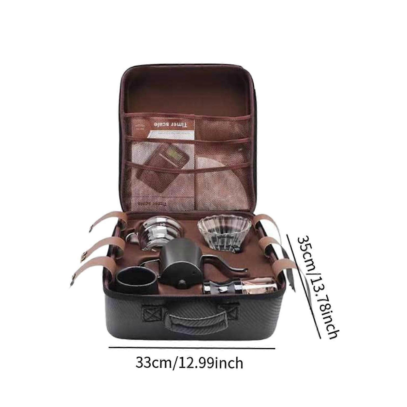 Pour Over Coffee Maker Set Manual Coffee Brewing Kit for Outdoor Kitchen V1263-JX-5705