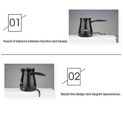 Electric Turkish Coffee Pot Stainless Steel Coffee Maker Machine V1263-JX-5716
