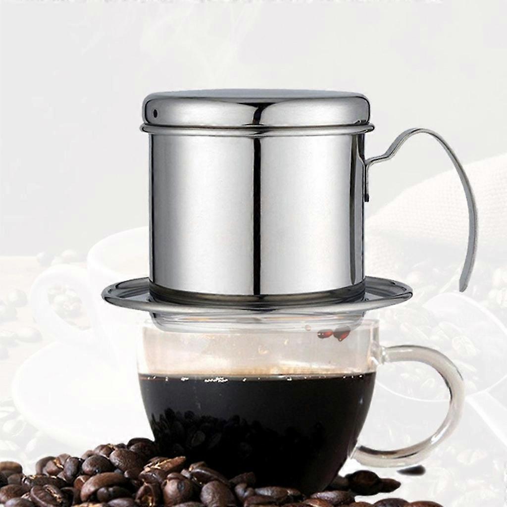 Vietnamese Coffee Filter Maker Press Stainless Steel Drip Cup Brewer V1263-JX-5717