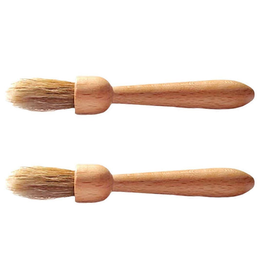 Coffee Grinder Brush Bamboo Handle Cleaning Brush Tool for Coffee Maker V1263-JX-5718