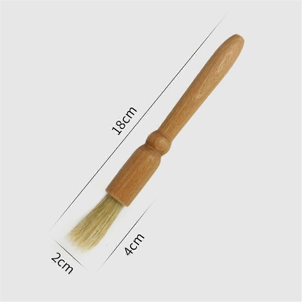 Coffee Grinder Brush Bamboo Handle Cleaning Brush Tool for Coffee Maker V1263-JX-5718