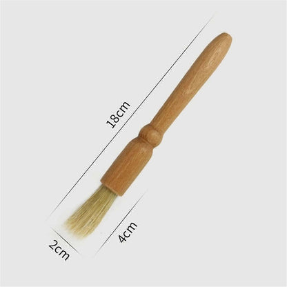 Coffee Grinder Brush Bamboo Handle Cleaning Brush Tool for Coffee Maker V1263-JX-5718