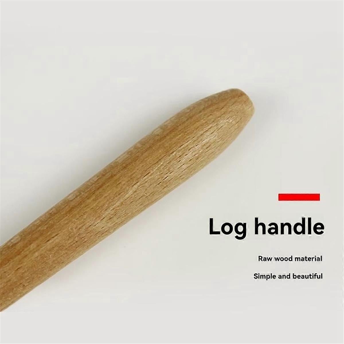 Coffee Grinder Brush Bamboo Handle Cleaning Brush Tool for Coffee Maker V1263-JX-5718