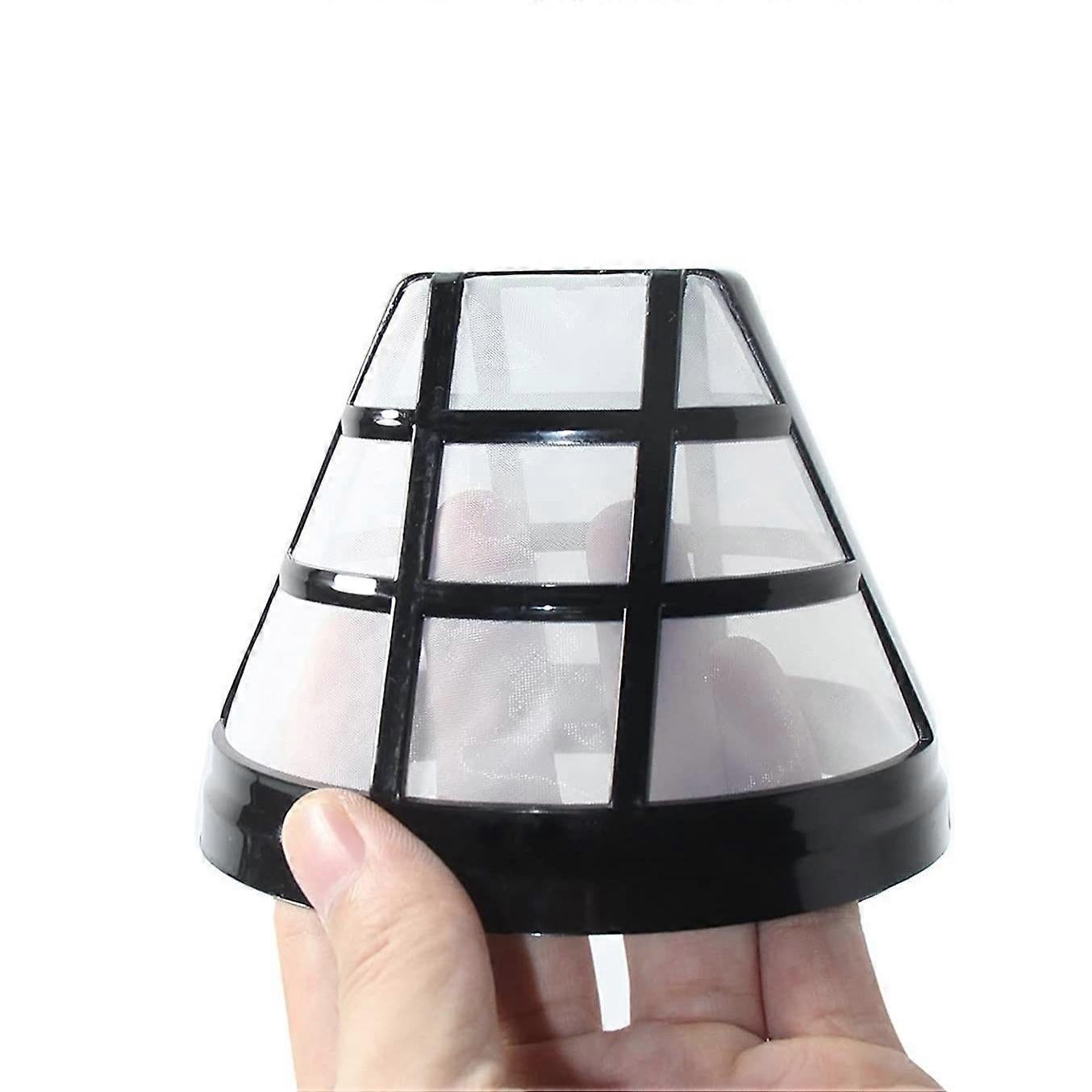 2 Pack Reusable Coffee Maker Basket Filters No.4 Fit 8-12 Cup Drip Machines V1263-JX-5721