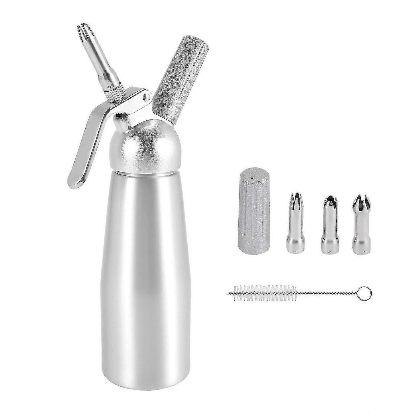 500ml Stainless Steel Whipped Cream Dispenser Professional Cream Canister V1263-JX-5722