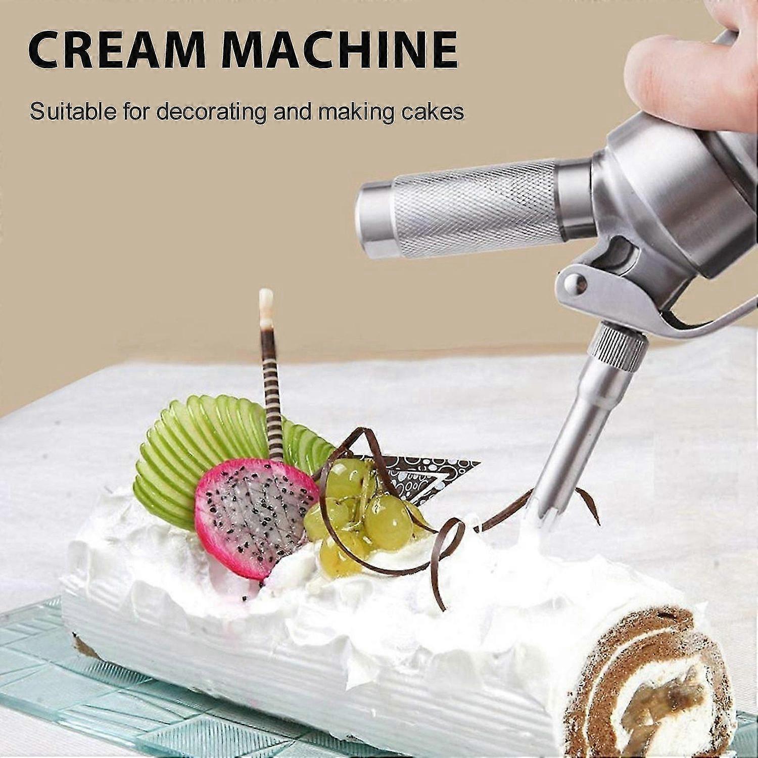 500ml Stainless Steel Whipped Cream Dispenser Professional Cream Canister V1263-JX-5722
