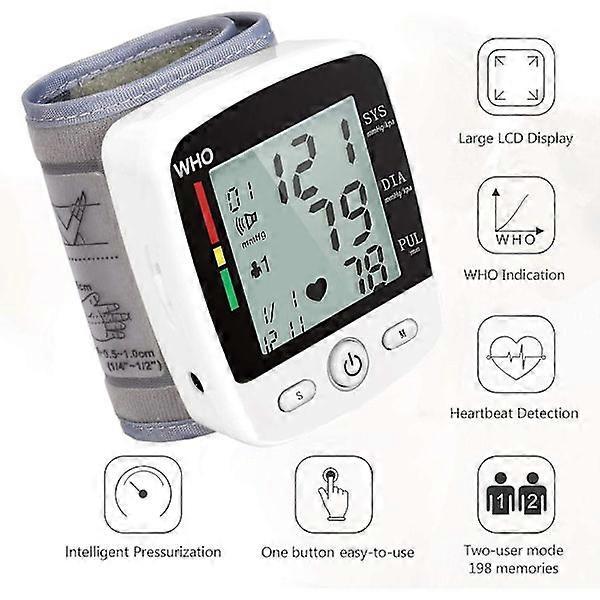 Automatic Wrist Device with Digital Display for Daily Tracking V1263-JX-5743