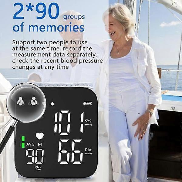 Rechargeable Wrist Device with Large LED Screen and Memory Function V1263-JX-5749
