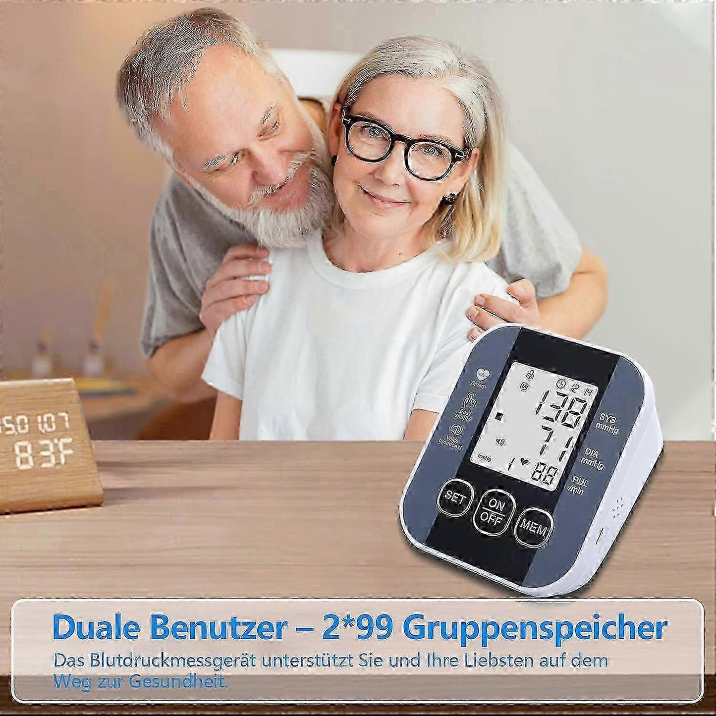 Upper Arm Digital Device with Large Cuff for Home Use V1263-JX-5750