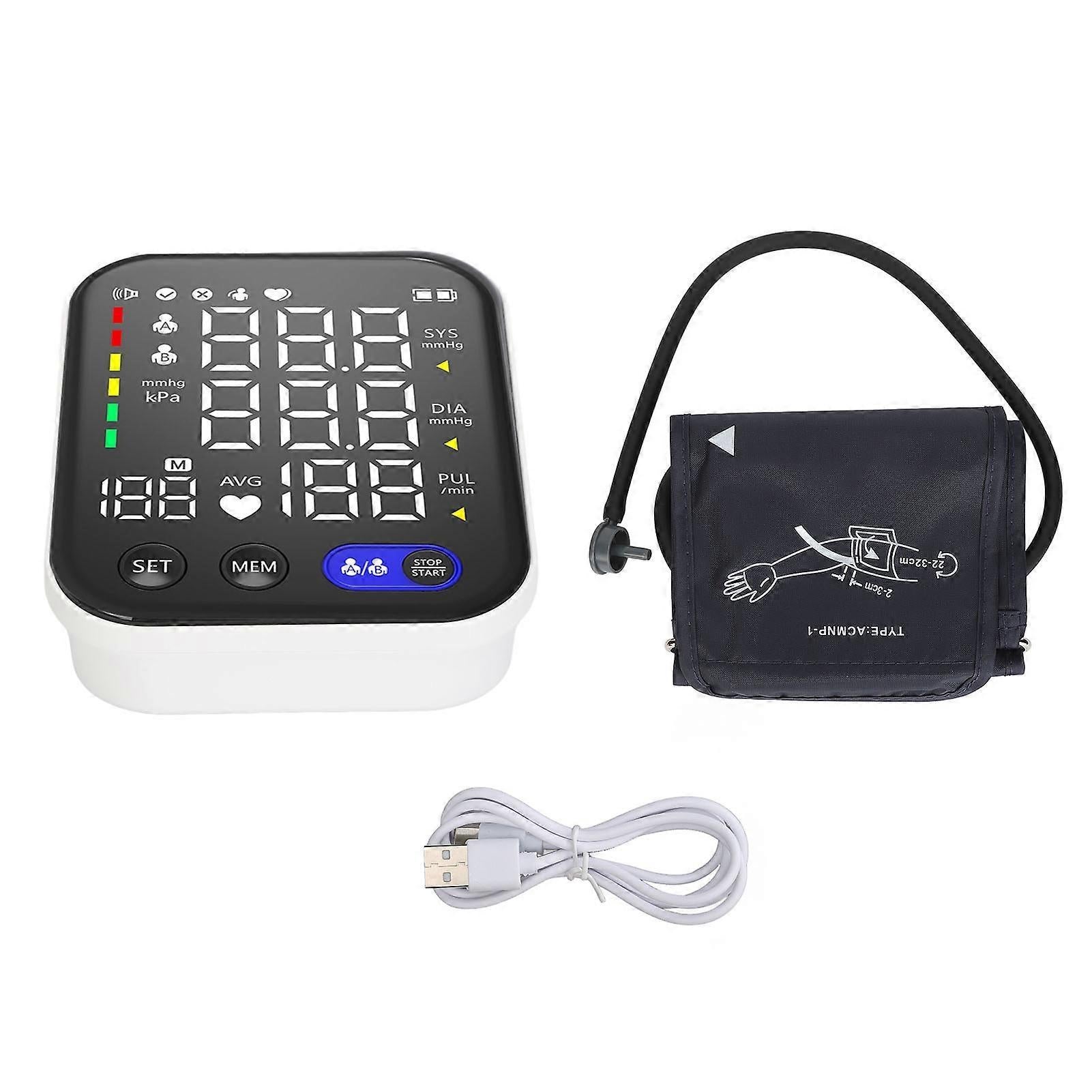 Intelligent Upper Arm Device with English Voice Prompt V1263-JX-5766