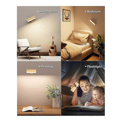Battery Operated Wall Sconces Set of 2, Wireless LED Lights for Bedroom V1263-JX-5774