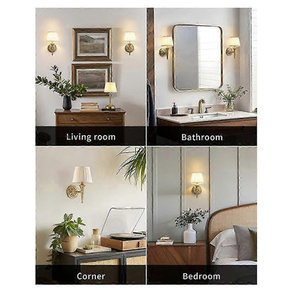 Battery Operated Wall Sconce Light Set of 2 V1263-JX-5793