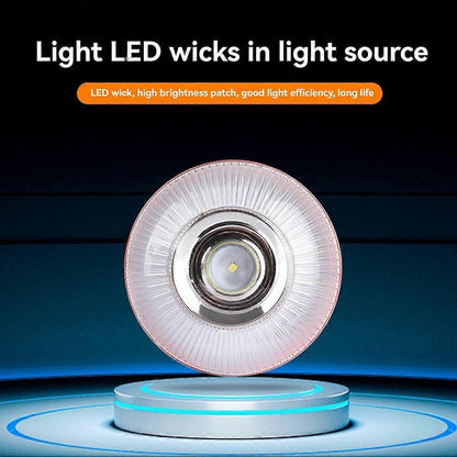 V16 Emergency LED Warning Lights 5PCS, White & Yellow Beacon Traffic Light V1263-JX-5796