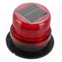 Red LED Emergency Strobe Light with Base, Waterproof Vehicle Warning Light V1263-JX-5802